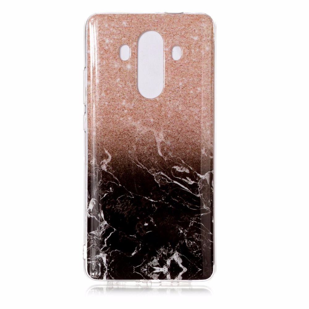 Case Huawei Mate 10 Pro #เคสฝาหลัง TPU นิ่มพิมพ์ลายรูปแบบลายหินอ่อน