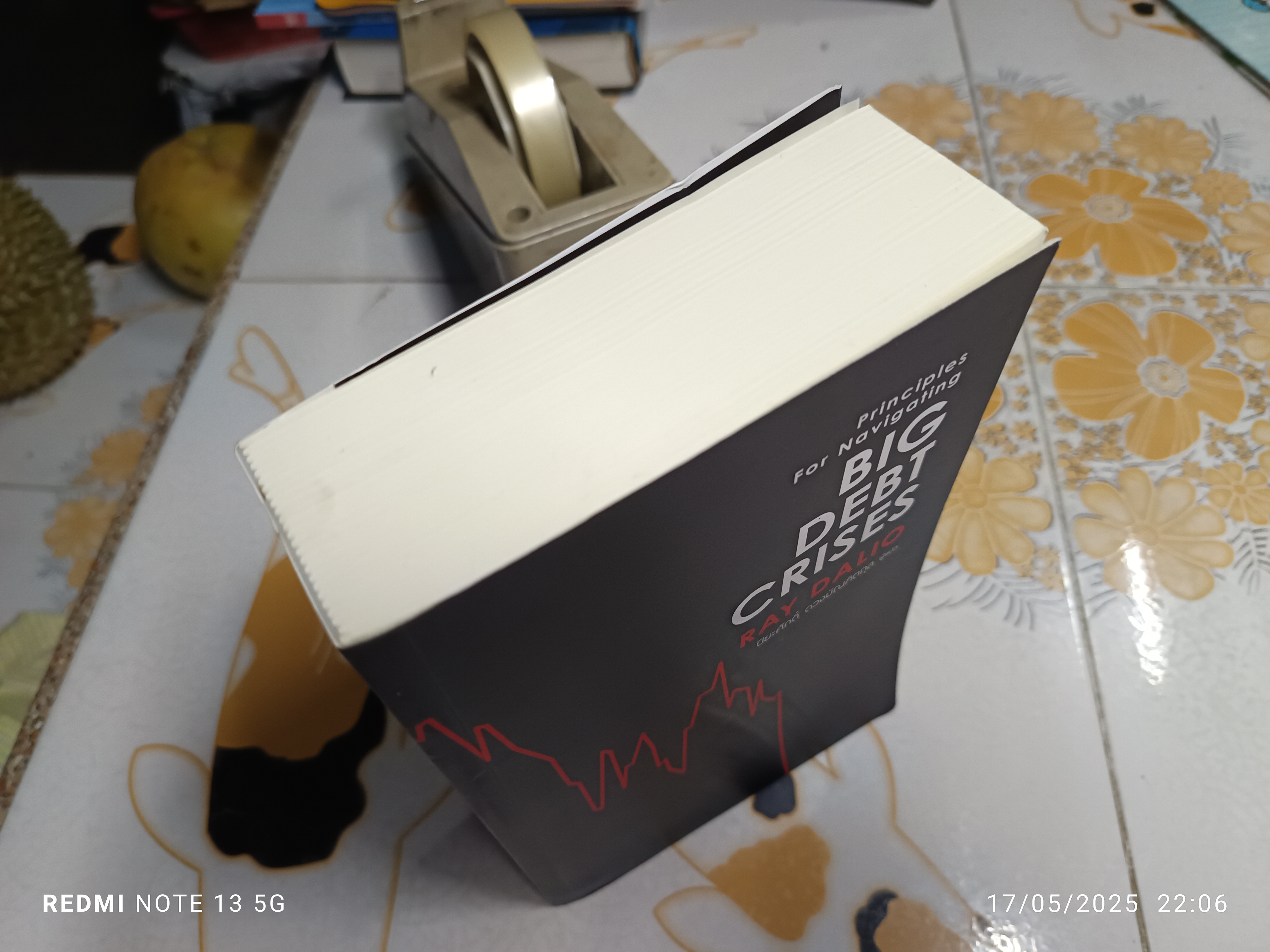 Big Debt Crises ภาคภาษาไทย Ray Dalio เขียน ปิยะศักดิ์ ดวงบัณฑิตกุล. แปล (Principles for Navigating Big Debt Crises) **สินค้าหมด**