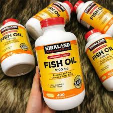 (Pre Order) Kirkland Signature® Omega-3 Fish Oil 1000 mg 400 Softgels USP Verified น้ำมันปลา โอเมก้า ช่วยบำรุงหัวใจ ไหลเวียนโลหิต