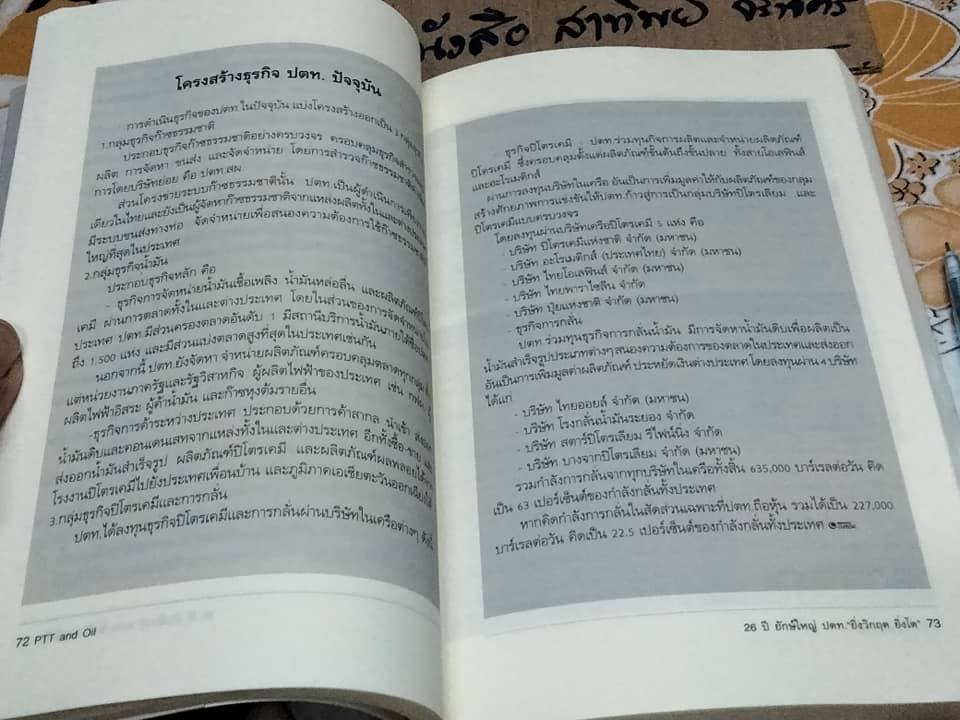 PTT AND OIL 26 ปี ยักษ์ใหญ่ ปตท. ยิ่งวิกฤต-ยิ่งโต -The history of Thai energy cartel โดย ณัฐรพี วิวัฒนากันตัง **สินค้าหมด**