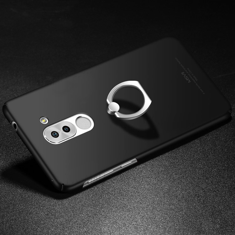 เคส Huawei GR5 2017 แบบฝาหลังพลาสติกแข็งคุณภาพสูง MSVII มีแหวนสวมนิ้ว