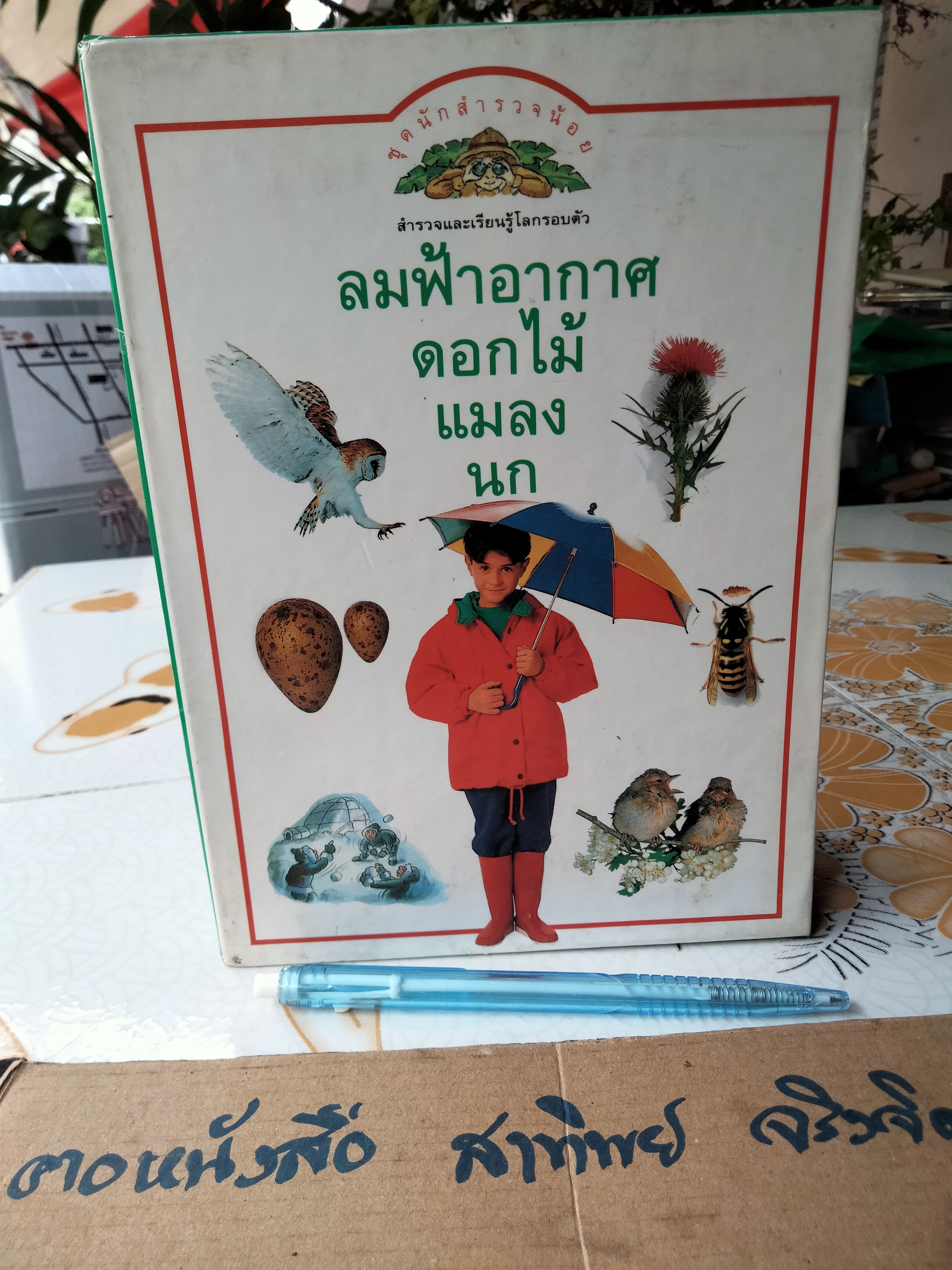 หนังสือชุดนักสำรวจน้อย-ลมฟ้าอากาศ, ดอกไม้, แมลง ,นก (Boxset) **สินค้าหมด**