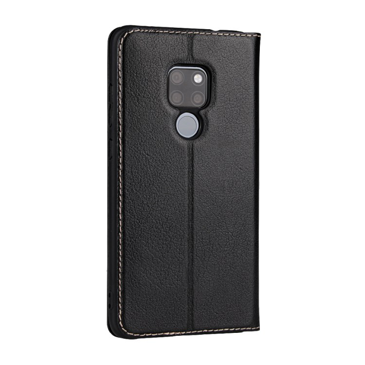 Case Huawei Mate 20 #เคสฝาพับมีช่องวิว View Window Cowhide Leather Smart Mobile Shell คุณภาพดี
