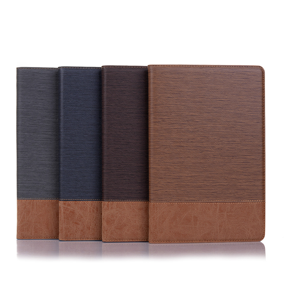 Case Huawei MediaPad M3 8.4 นิ้ว #เคสฝาพับกระเป๋าสตางค์หนัง PU สมาร์ท 2 สี Bi-color Smart Stripe Leather Wallet