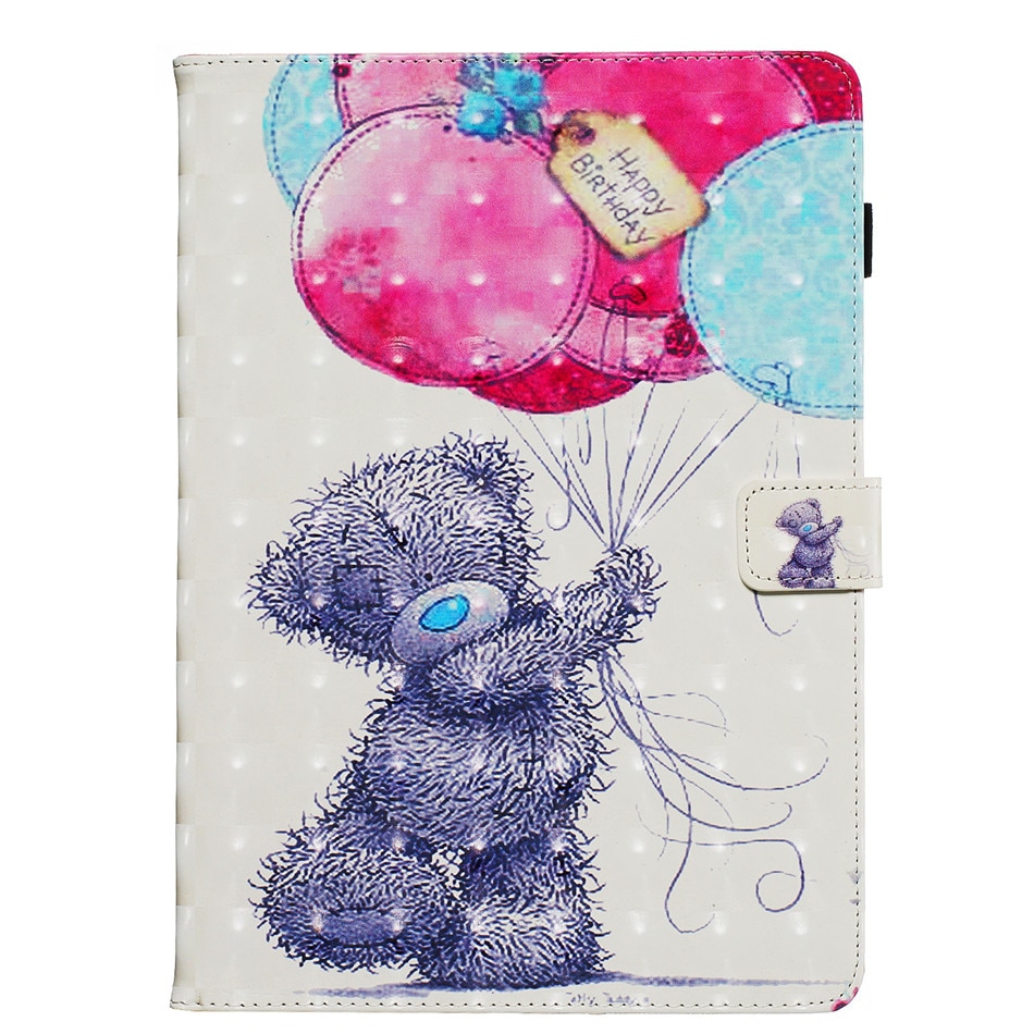 Case Samsung Galaxy Tab S6 SM-T860 SM-T865 #เคสฝาพับหนัง PU พิมพ์ลวดลายสไตล์กระเป๋าสตางค์