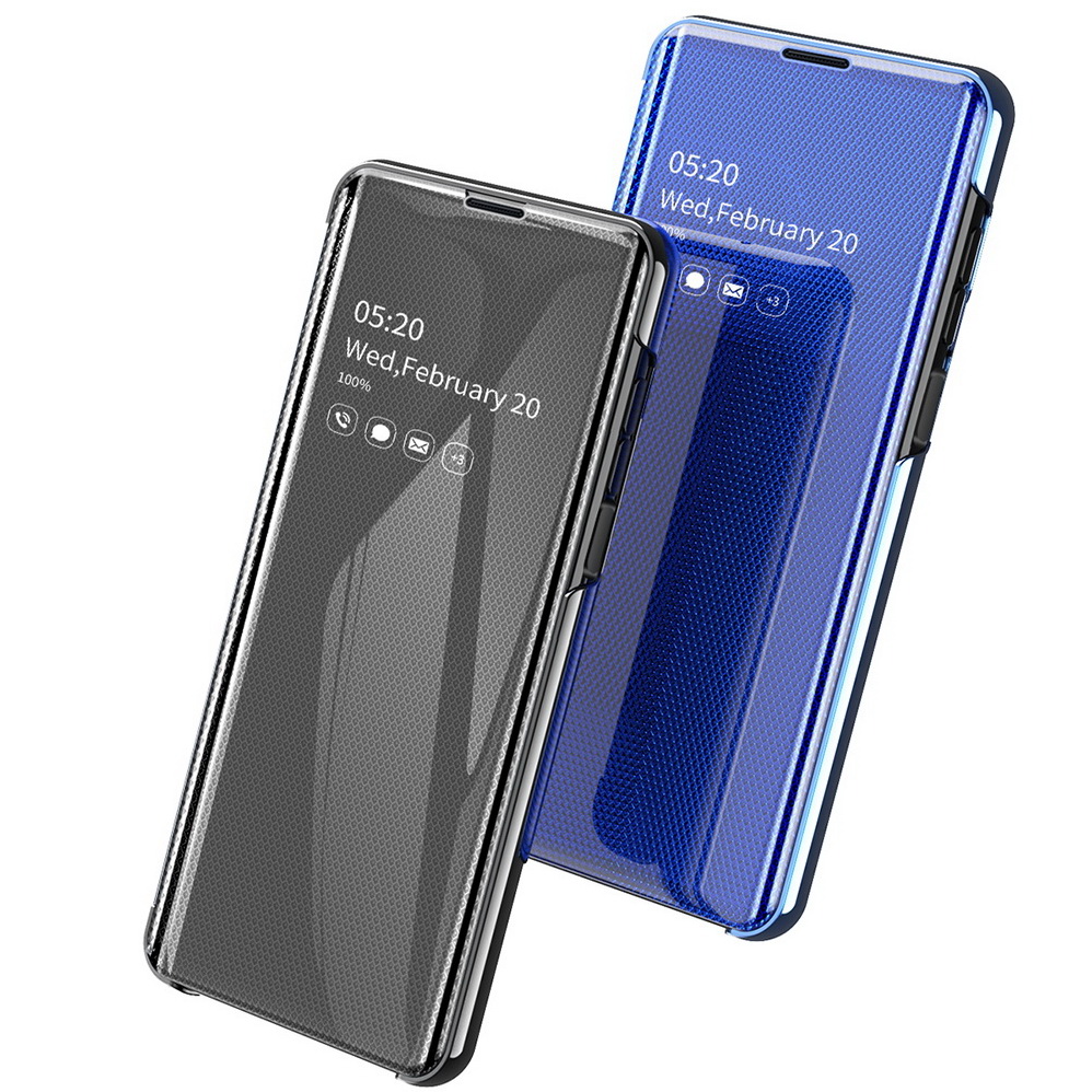 Case Samsung Galaxy A7 (2018) #เคสฝาพับแบบ Window Mirror Surface