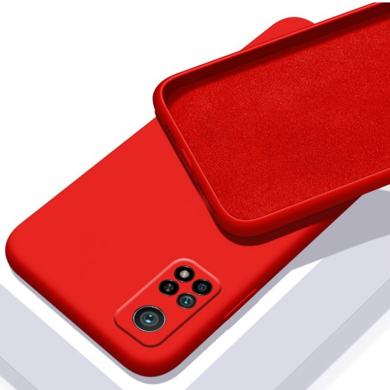 Case Xiaomi Mi 10T Pro #เคสฝาหลังซิลิโคนนิ่ม Liquid Silicone Back Case