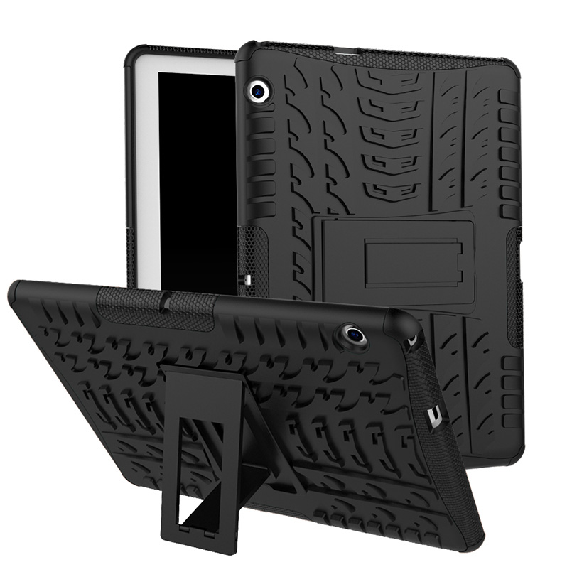 เคส Huawei MediaPad T3 10 (9.6inch) Kickstand PC + TPU Hybrid #เคสฝาหลังกันกระแทก