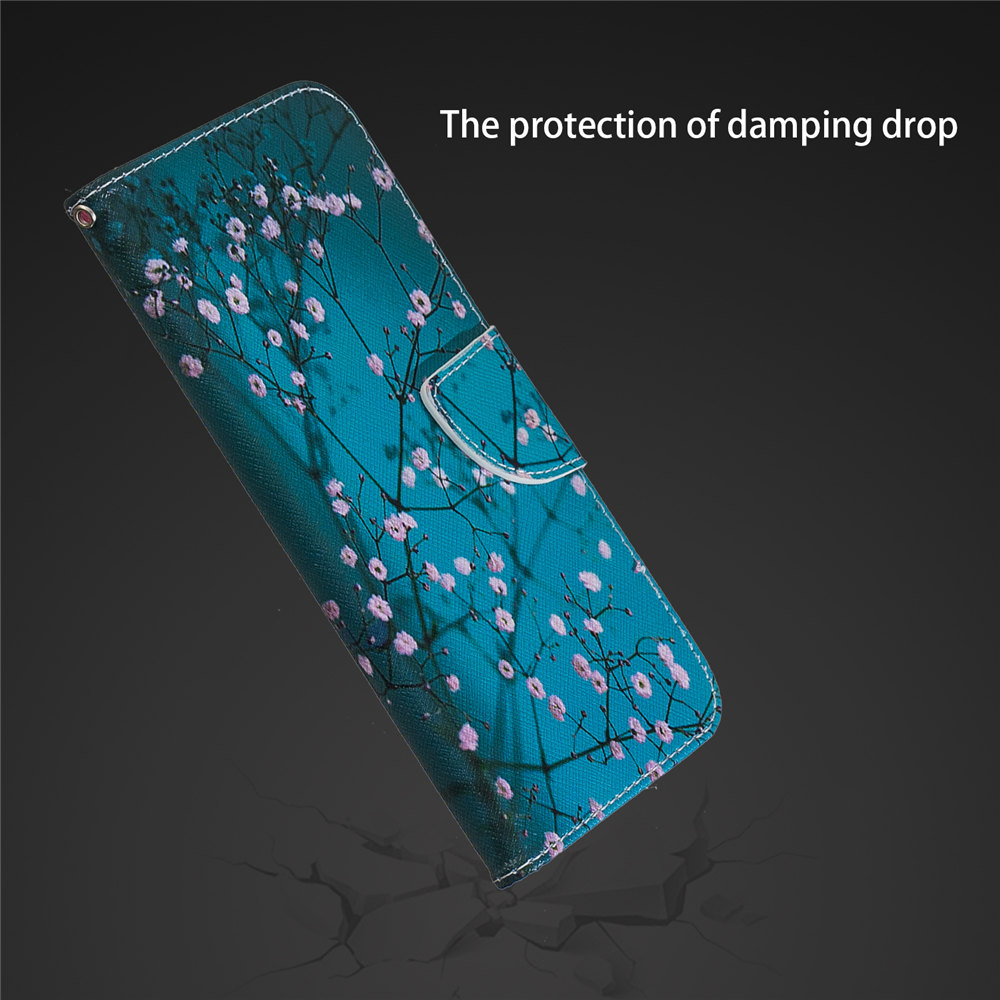 เคส Samsung Galaxy A70 #เคสฝาพับแบบกระเป๋าสตางค์ Pattern Printing Wallet Leather