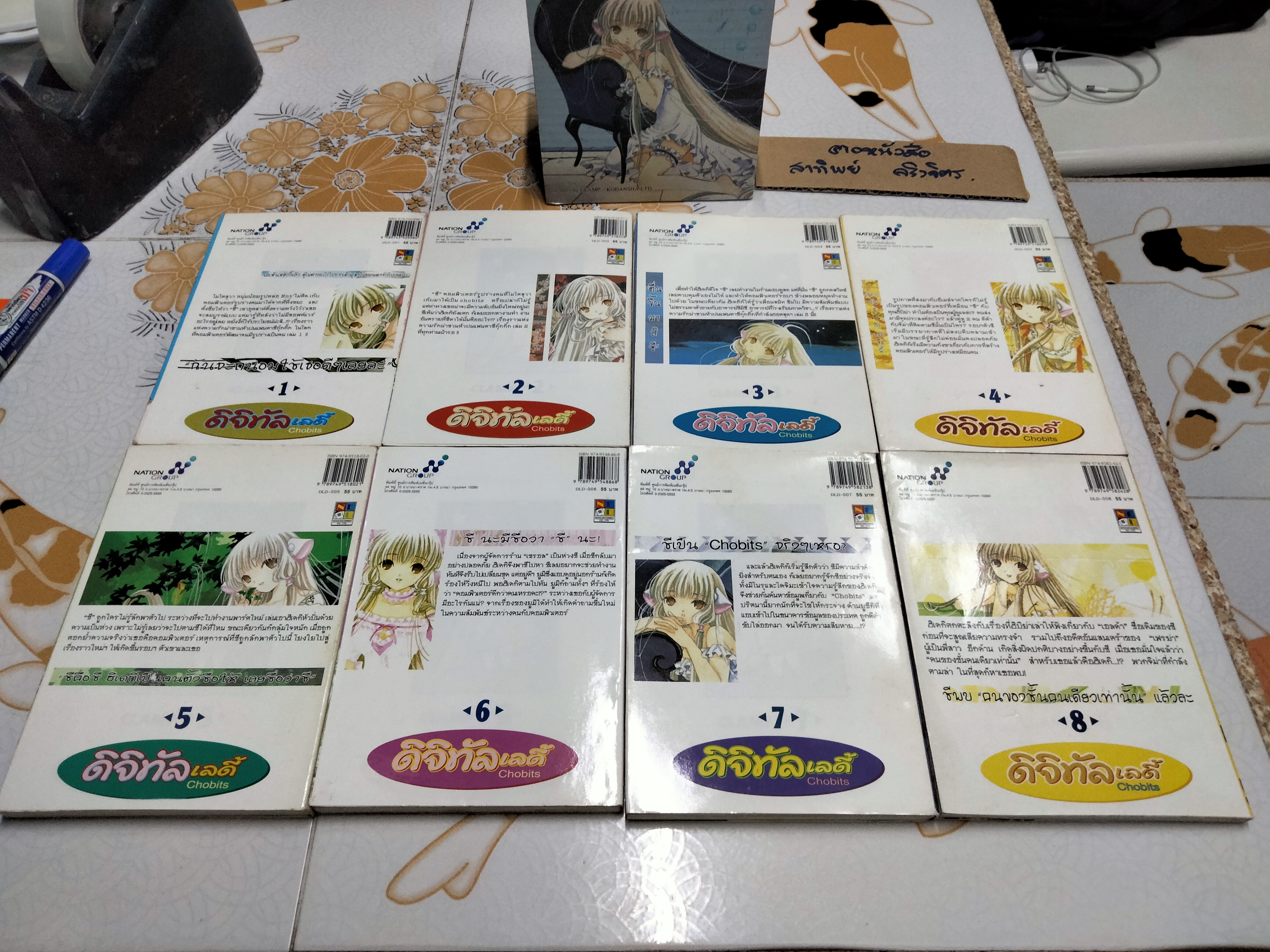 Box set ดิจิทัลเลดี้ Chobits 8 เล่มจบ **สินค้าหมด**