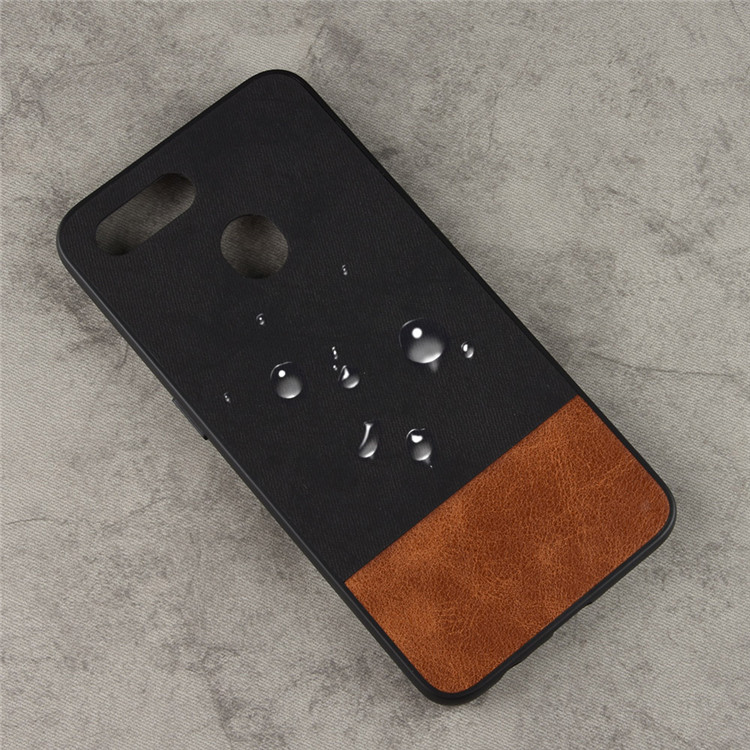 เคส Oppo A7 #เคสฝาหลัง TPU Bi-color Splicing Coated PC + TPU Hybrid