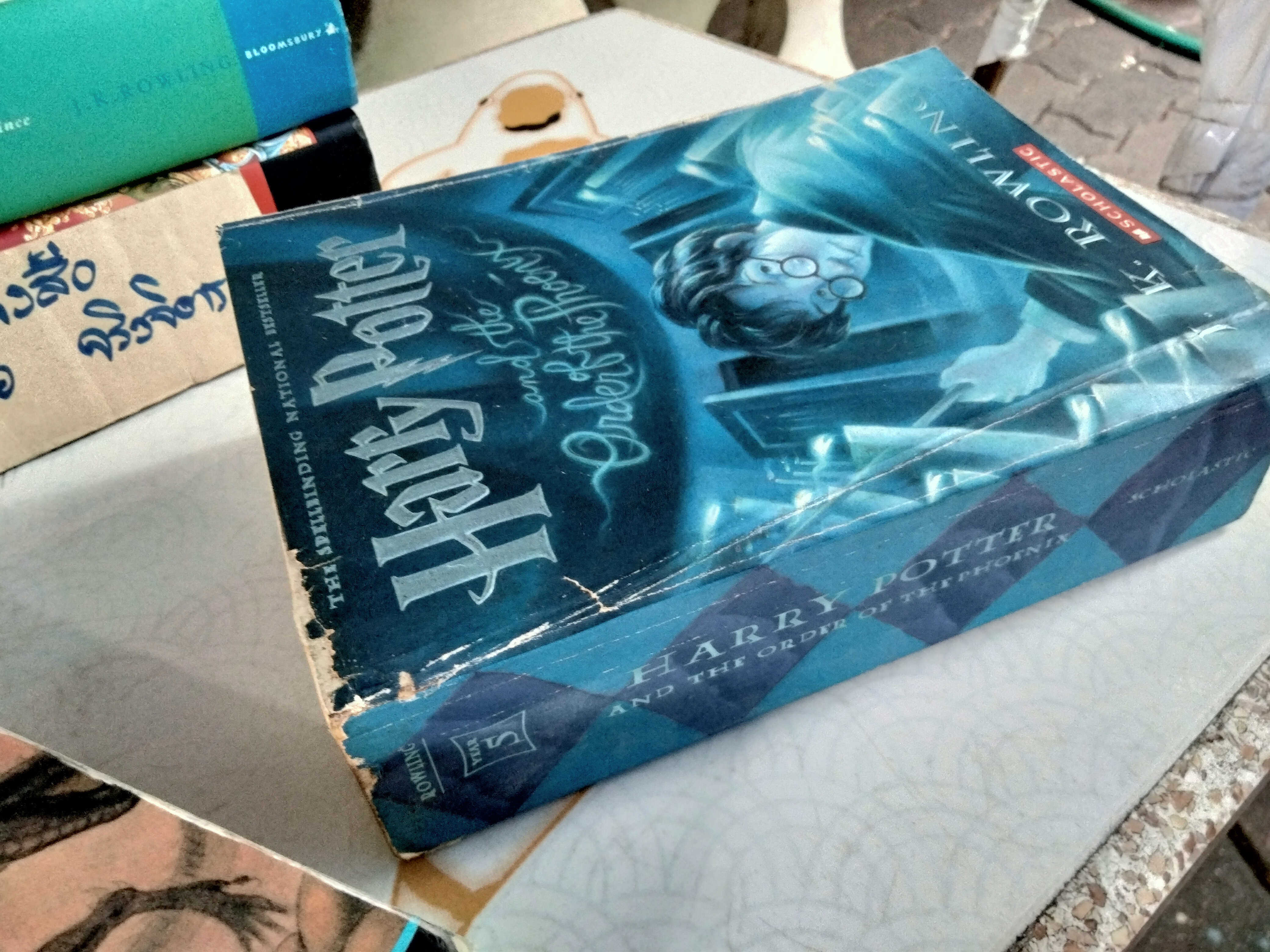 HARRY POTTER ฉบับภาษาอังกฤษ รวม 7 เล่ม (หนังสือมือสอง) **สินค้าหมด**