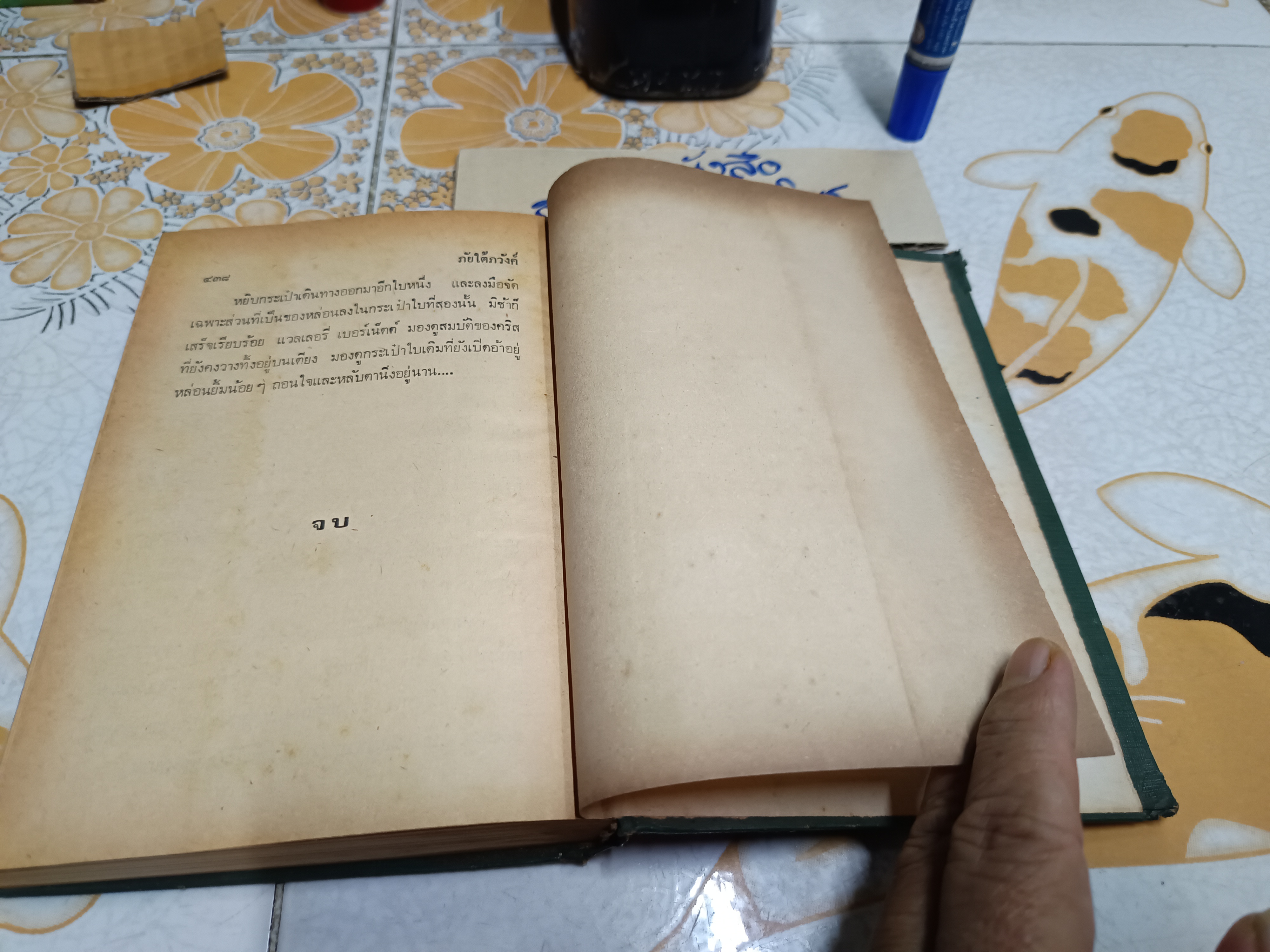 ภัยใต้ภวังค์ เจมส์ แฮดลีย์ เชส เขียน นิดา แปลจาก The Soft Center พิมพ์พ.ศ. 2518 บำรุงสาส์น ** ไม่มีใบหุ้มปก