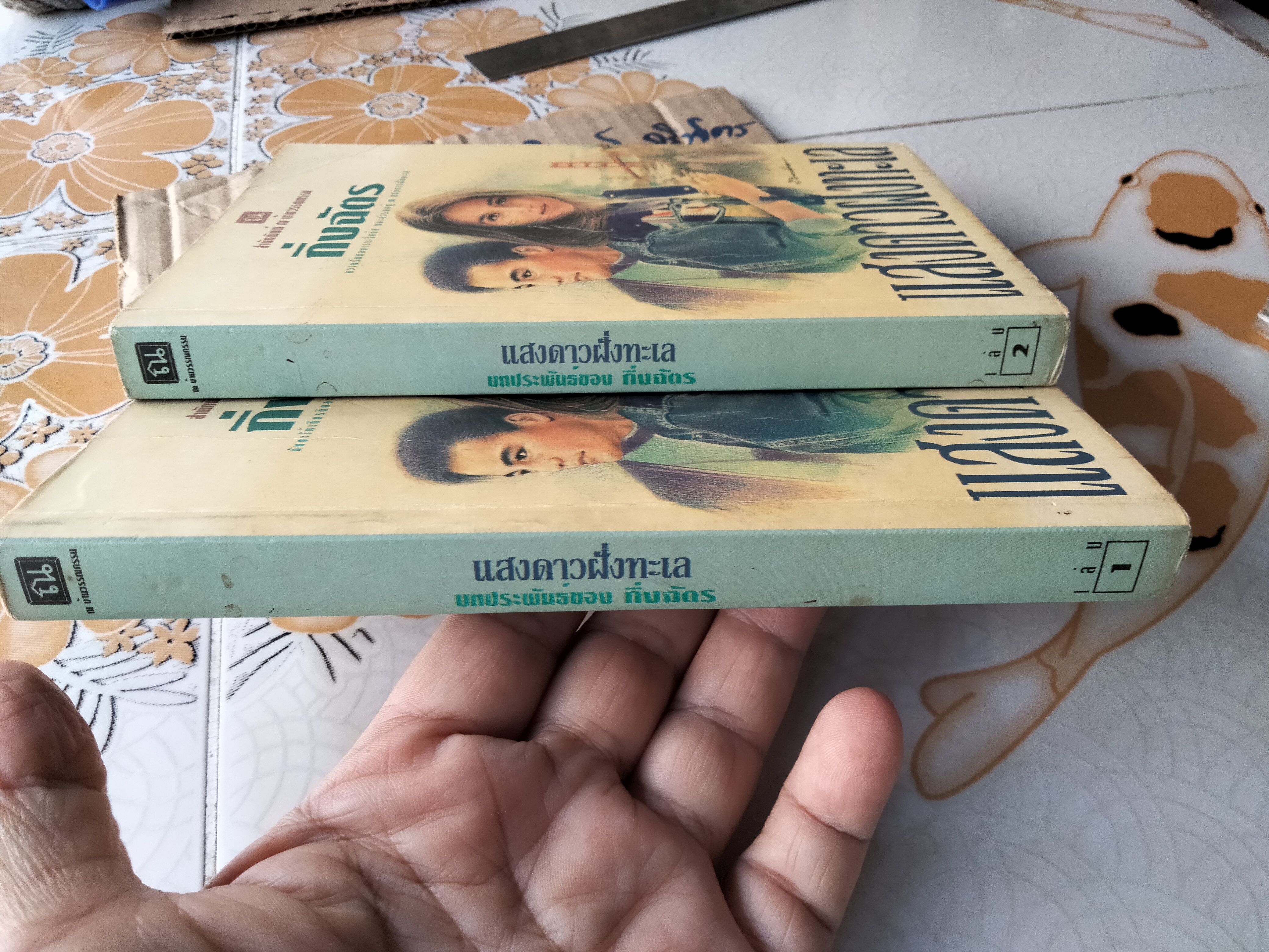 แสงดาวฝั่งทะเล (2 เล่มจบ) กิ่งฉัตร - มีตำหนิตามที่แจ้ง **สินค้าหมด**