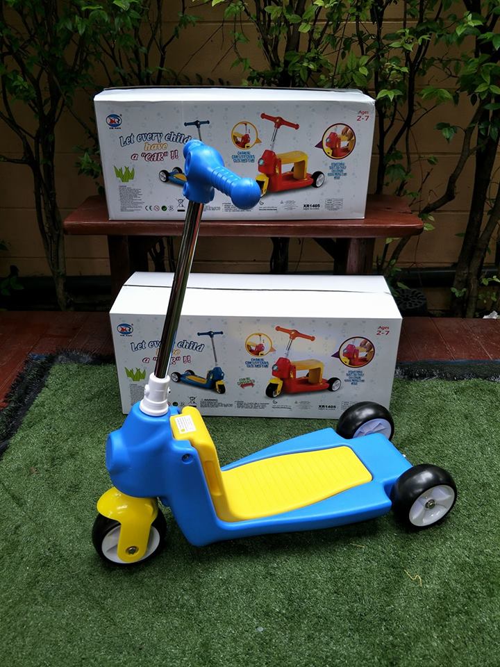 รถขาไถเปลี่ยนเป็นสกู๊ตเตอร์ได้