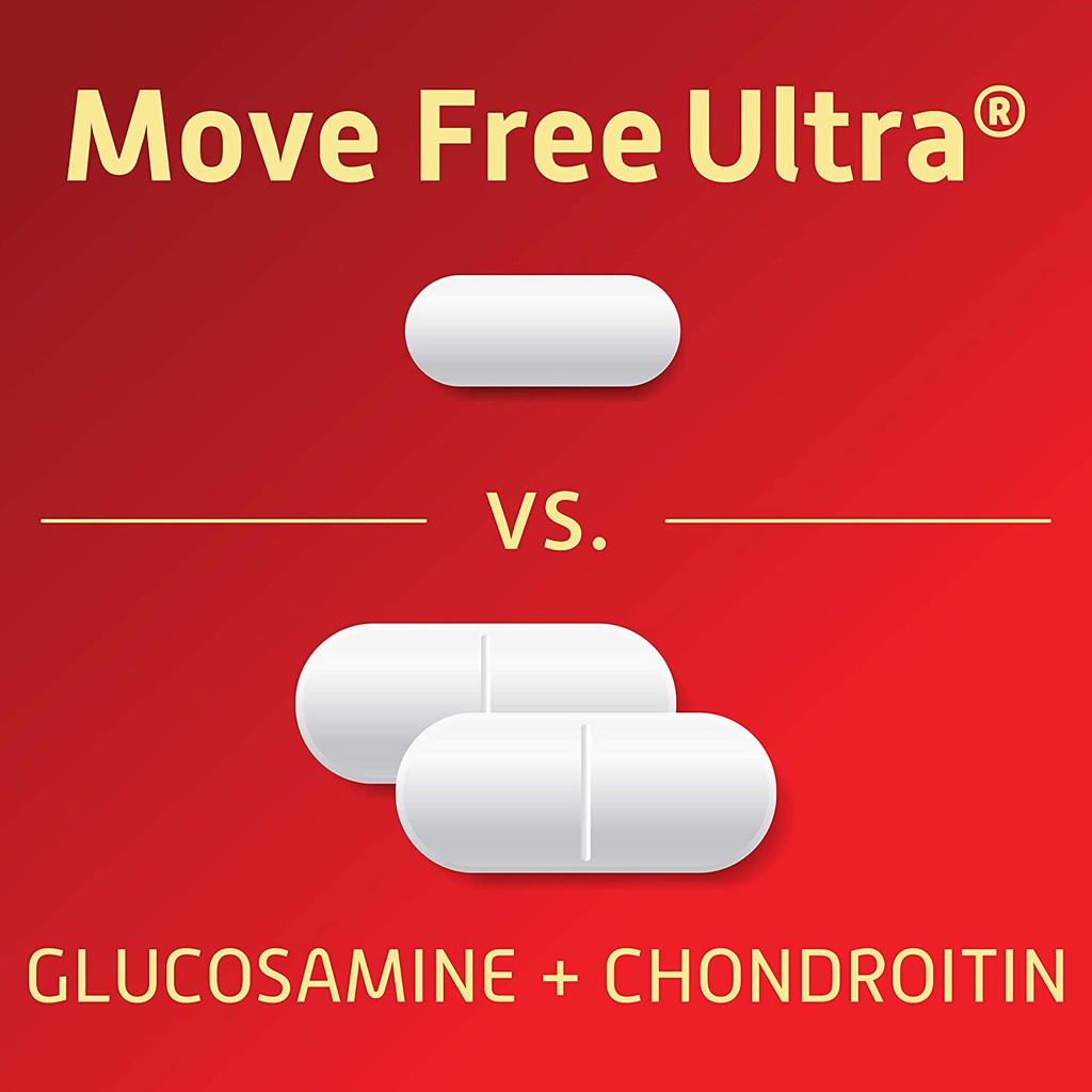 Schiff® Move Free Ultra Triple Action 75 Coated Tablets Type II Collagen & Boron + HA เม็ดเล็กแต่เข้มข้นของสาร 3 ชนิดที่บำรุงกระดูก ข้อต่อและเติมน้ำหล่อเลี้ยงให้กับใขข้อ ลดอาการปวดข้อ เข่า เสริมสร้างความแข็งแรงและความยืดหยุ่นให้กับข้อต่อต่างๆ