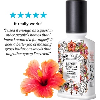 Poo-Pourri® Before-You-go Toilet Spray 59 or 118 ml สเปรย์ดับกลิ่นห้องน้ำก่อนใช้งานและหลังใช้งาน
