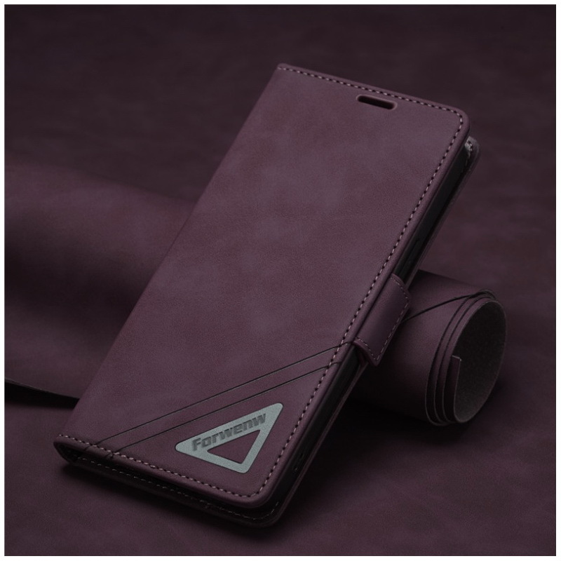 เคส iPhone 14 Pro Max #เคสฝาพับหนัง PU สไตล์กระเป๋าสตางค์พร้อมช่องใส่การ์ด Luxury Flip Stand Card Phone Leather Wallet