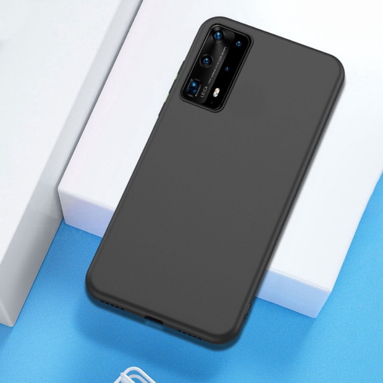 เคส Huawei P40 Pro Plus #เคสฝาหลังซิลิโคนนิ่ม Liquid Silicone Back Case