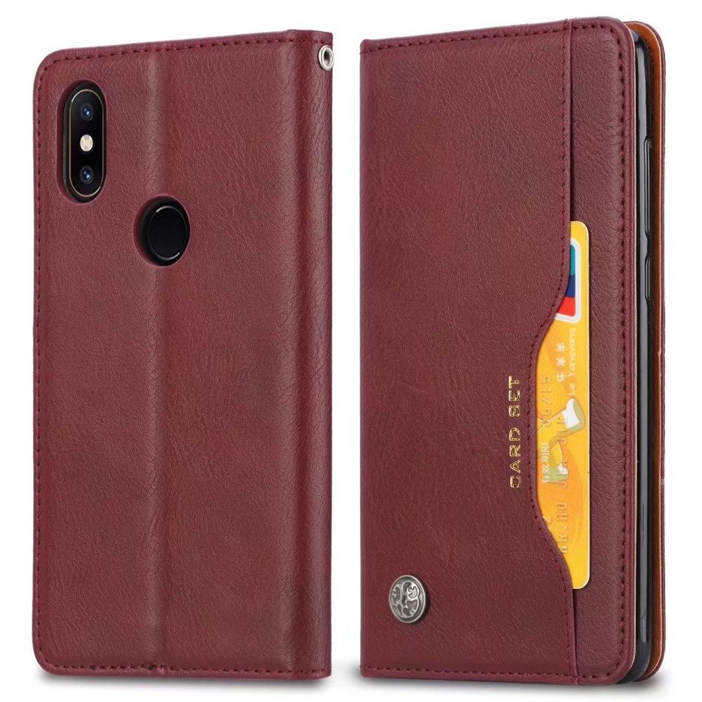 เคส Xiaomi Mi Mix 2s #เคสฝาพับแบบกระเป๋าสตางค์หนัง PU มีช่องเสียบบัตรคุณภาพดี