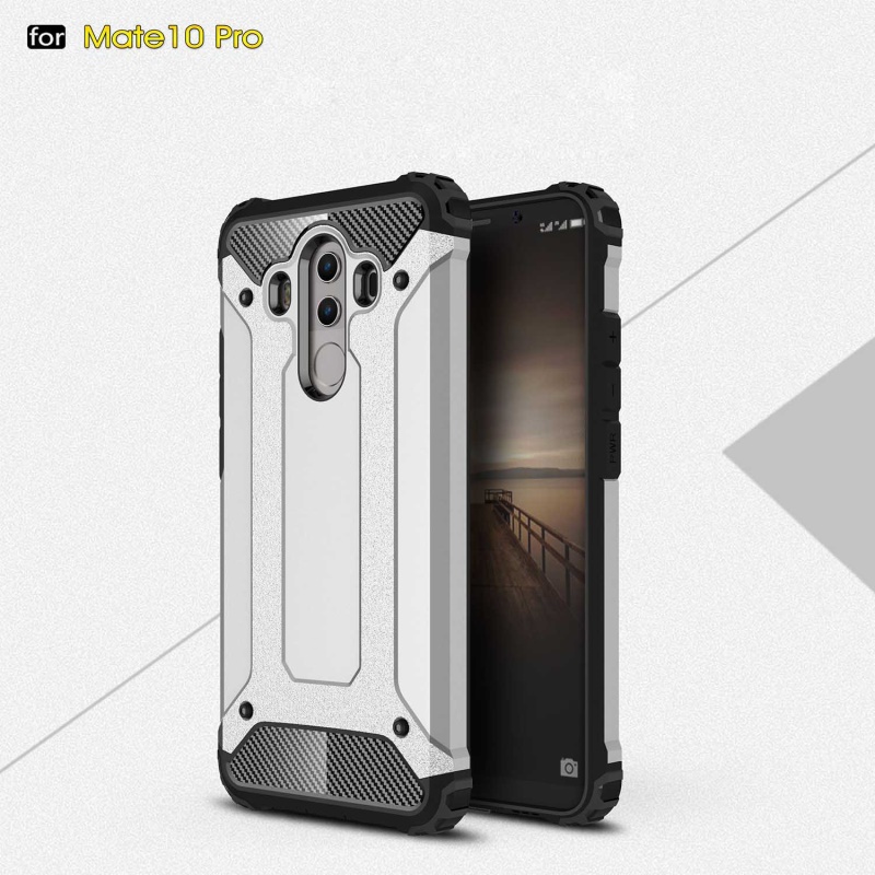 เคส Mate 10 Pro #เคสฝาหลังพลาสติกแข็งกันกระแทก ไฮบริด พลาสติก+TPU สวยงามทันสมัย