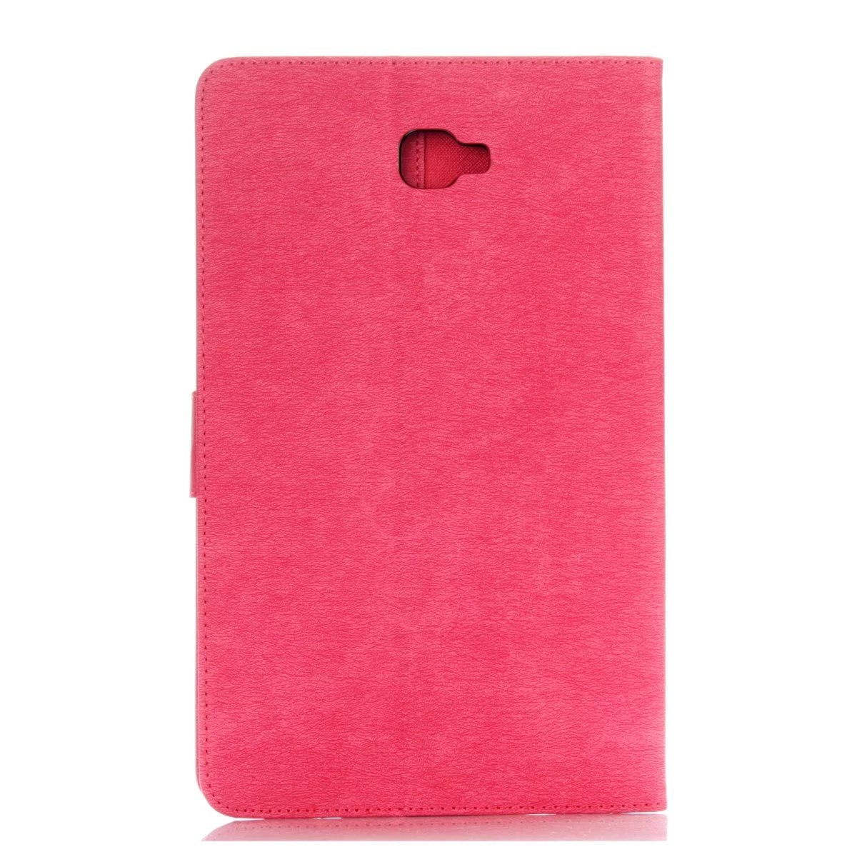 เคส Samsung Tab A 10.1 (2016) T580 T585 #เคสฝาพับแบบกระเป๋าสตางค์ลายผีเสื้อลายดอกไม้