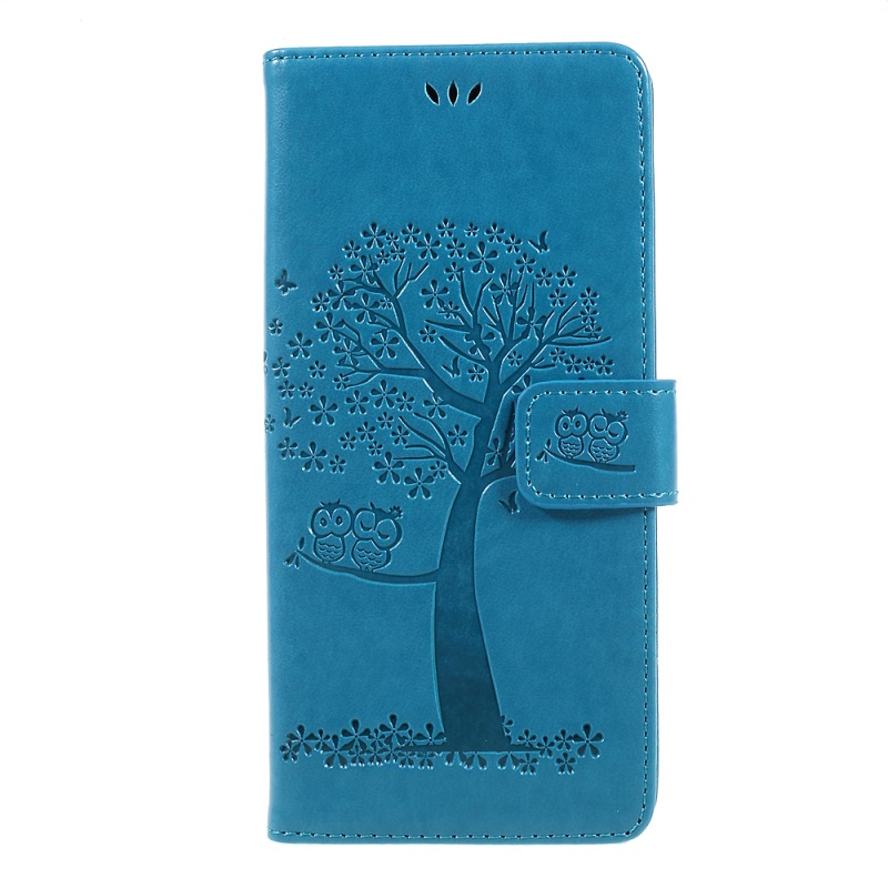 เคส Samsung Galaxy Note 8 #เคสฝาพับรูปแบบกระเป๋าสตางค์ลายนกฮูกกับต้นไม้
