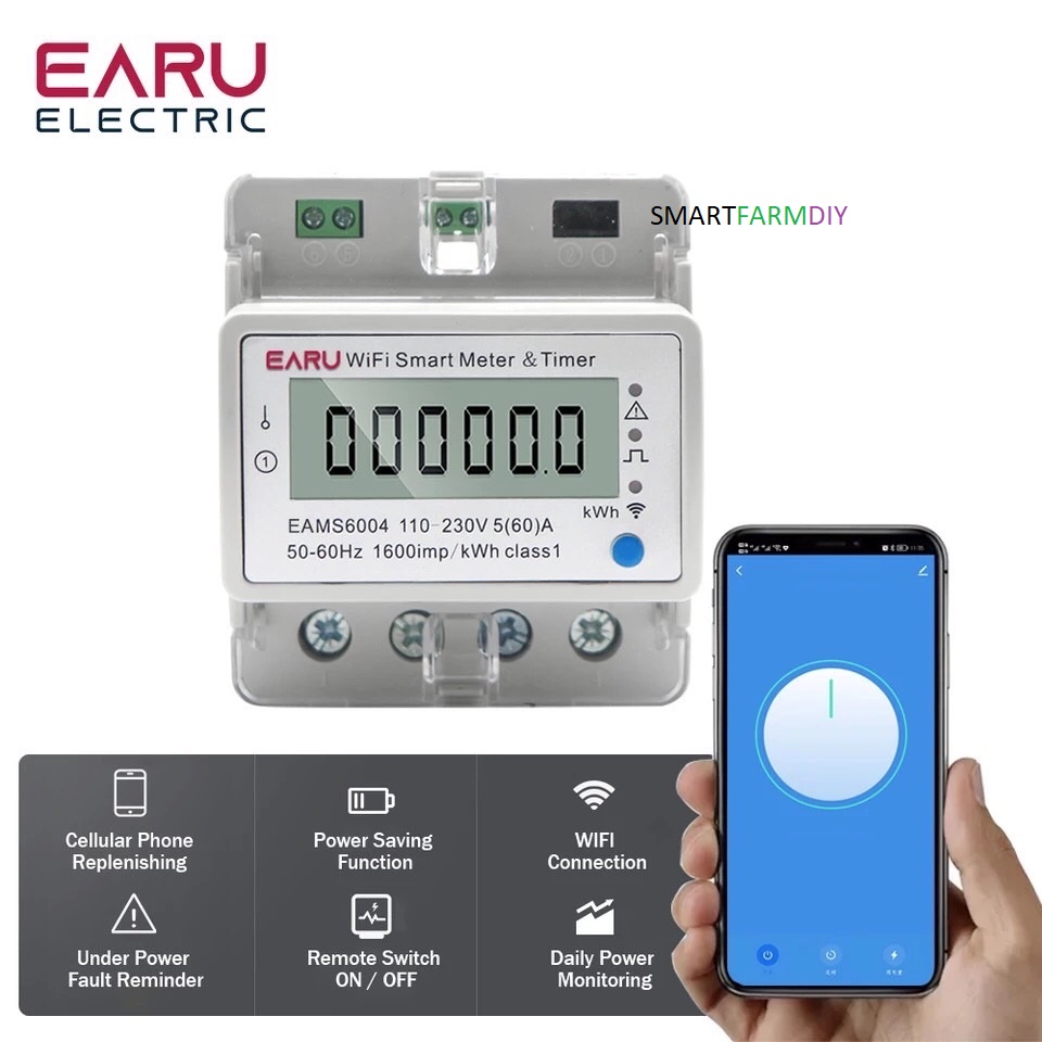Smart Energy Power Meter (Control Via APP)