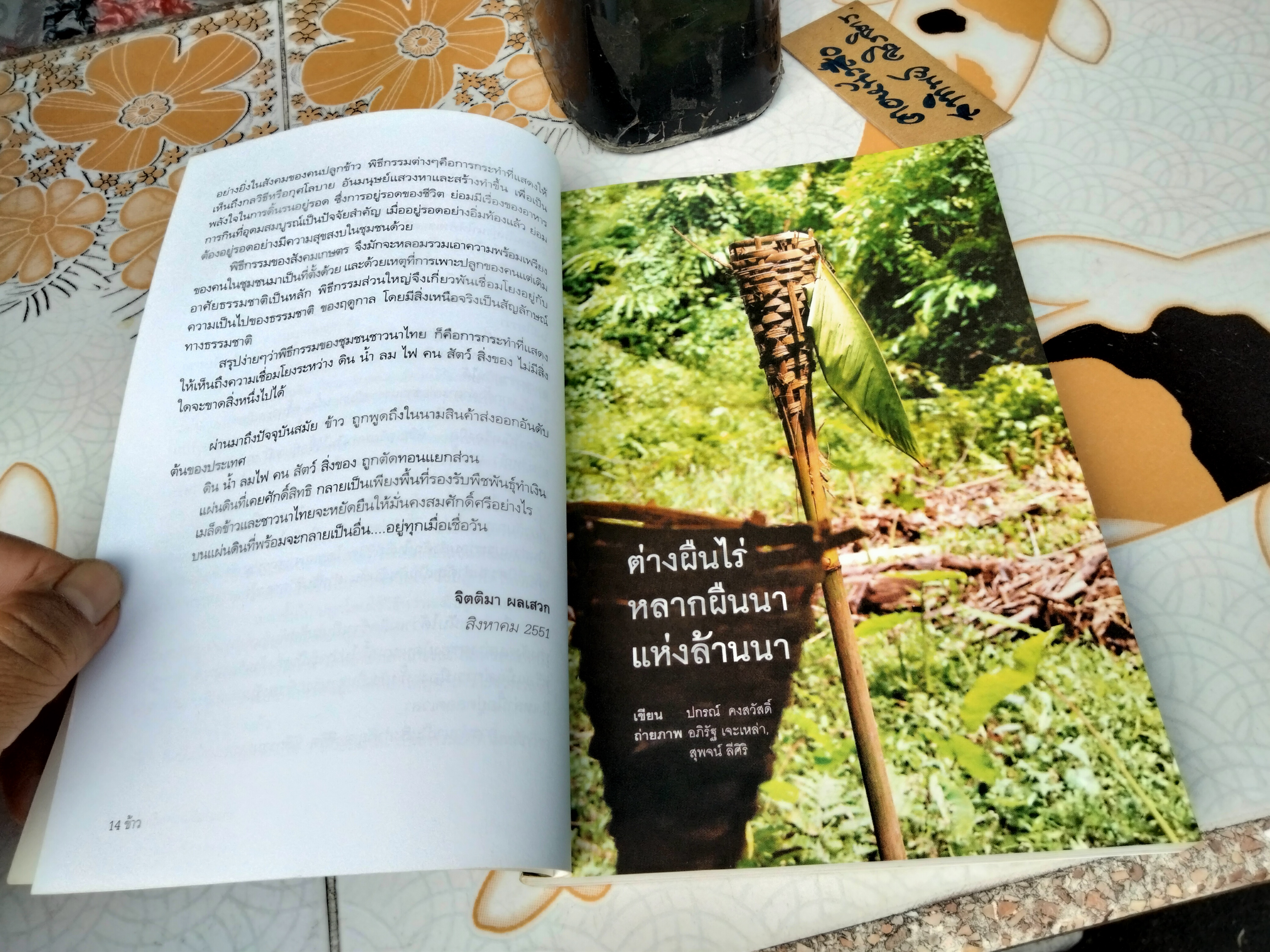 ข้าวบนแผ่นดินกลายเป็นอื่น - เมียงซอ คีรีมัญจา , ปกรณ์ คงสวัสดิ์ - จิตติมา ผลเสวก , บรรณาธิการ