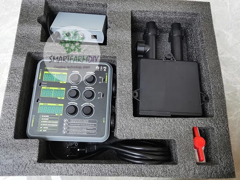 เครื่องผสมปุ๋ยอัตโนมัติ Controller Dosing System EC pH Temp