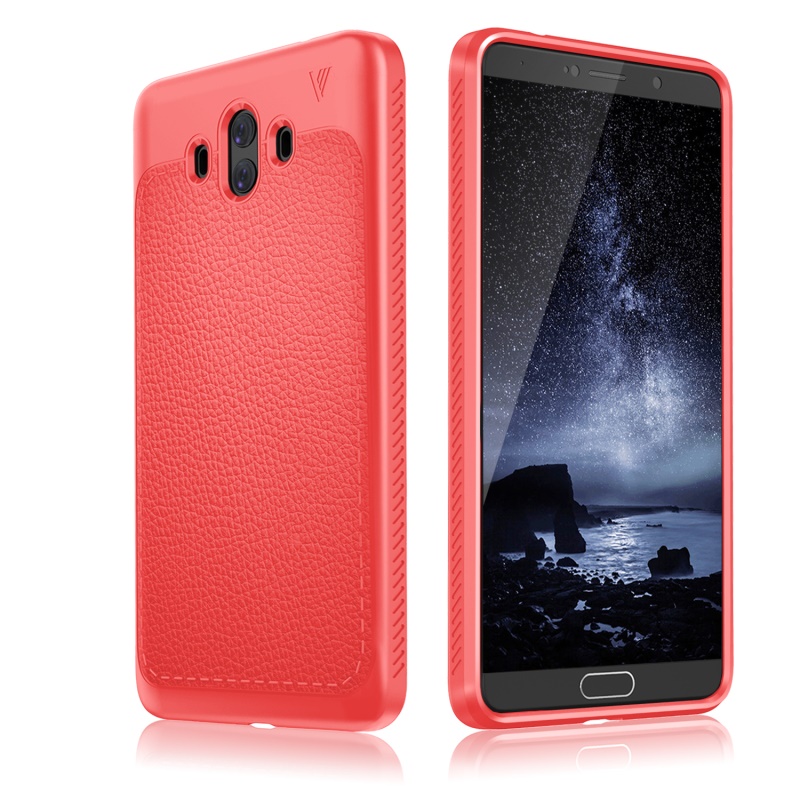 Case Huawei Mate 10 #เคส IVSO Gentry Series ฝาหลัง TPU เคลือบหนัง PU คุณภาพพรีเมี่ยม สินค้าคุณภาพราคาเบาๆ