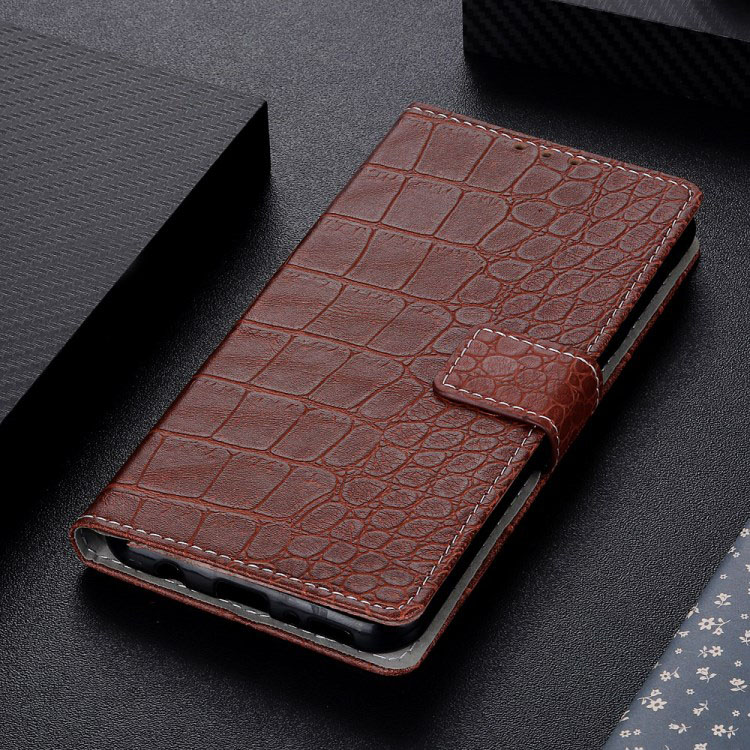 Case Samsung Galaxy A50 / A50s / A30s #เคสฝาพับหนัง PU แบบกระเป๋าสตางค์ลายหนังจระเข้ Crocodile Texture Vintage Leather