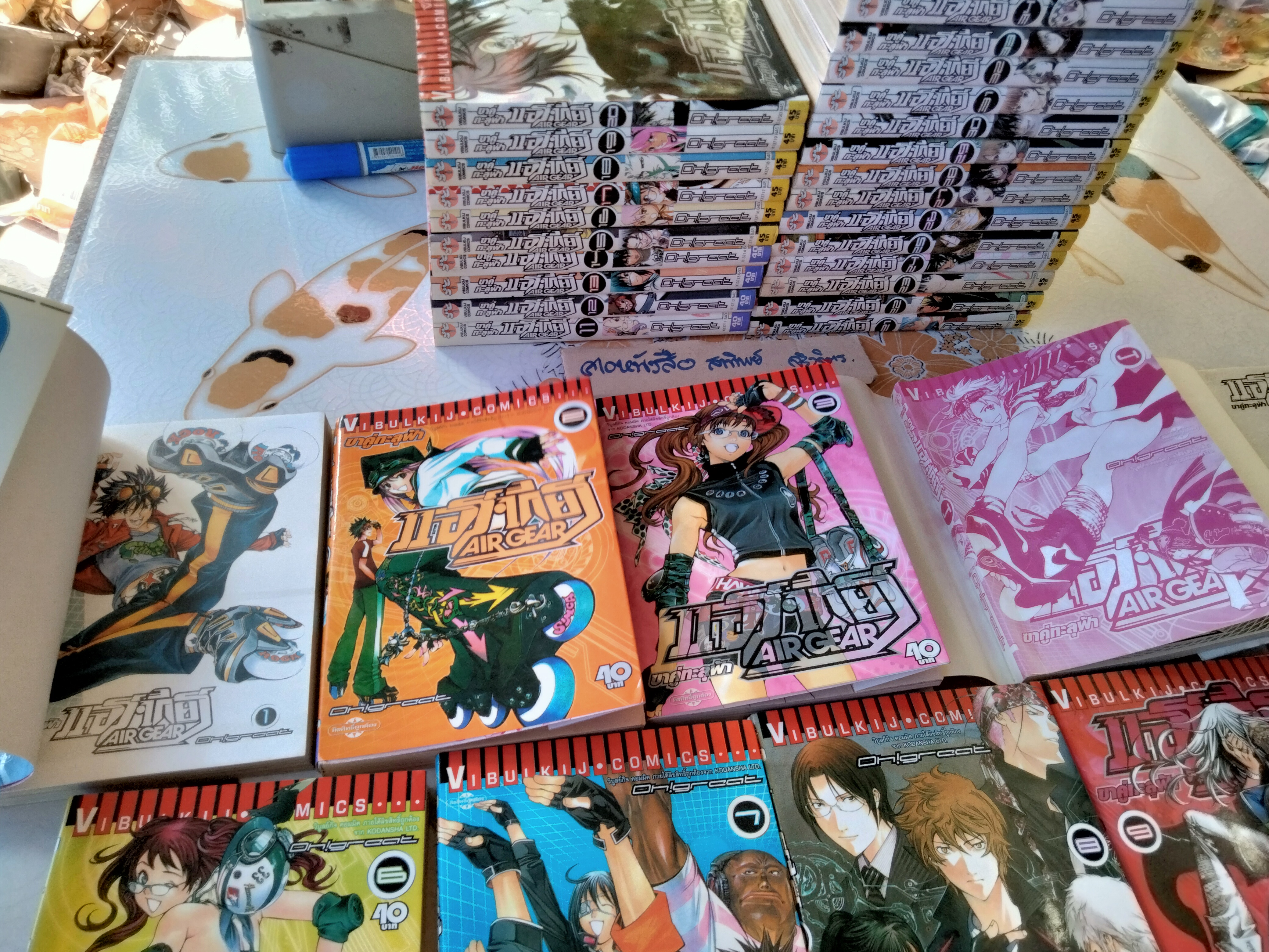 หนังสือการ์ตูน Air Gear ขาคู่ทะลุฟ้า (ครบชุด 37 เล่มจบ) **สินค้าหมด**