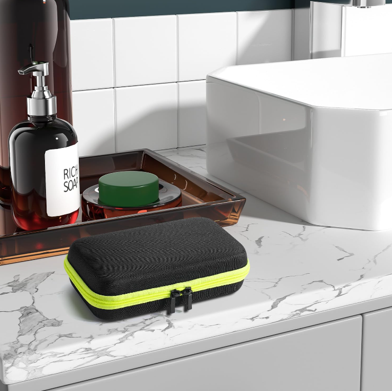 NeeGo® Case for Philips Norelco OneBlade Hybrid Electric Trimmer & Shaver Protective Cover Storage Bag กระเป๋าเก็บเครื่องโกนหนวดไฟฟ้า และอุปกรณ์เสริม
