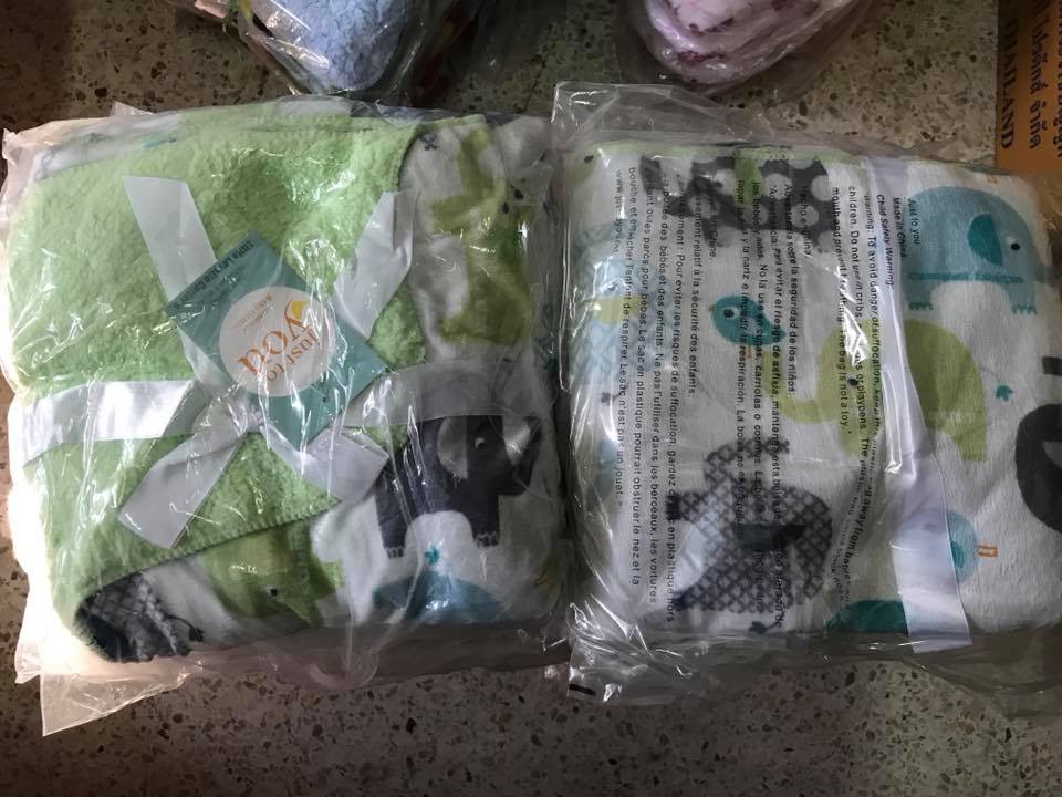 ผ้าห่มเด็กกำมะหยี่ขนแกะ