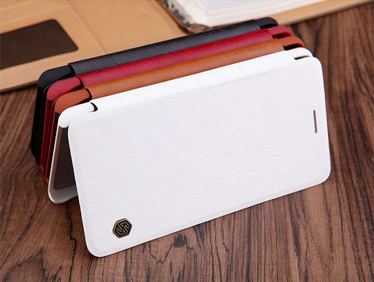 Case Samsung Galaxy Note FE/Fan Edition #เคสฝาพับ NILLKIN แท้รุ่น Qin Series คุณภาพดีราคาเบาๆสบายกระเป๋า