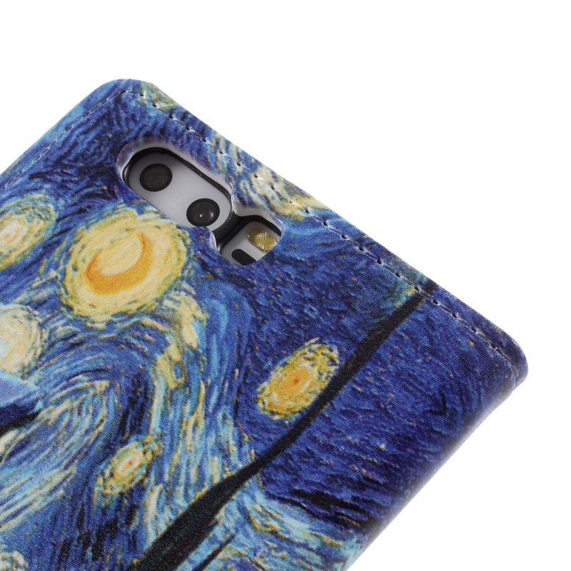 เคส Huawei P10 Plus เคสฝาพับ สไตล์กระเป๋าสตางค์พิมพ์ลายสวยงาม