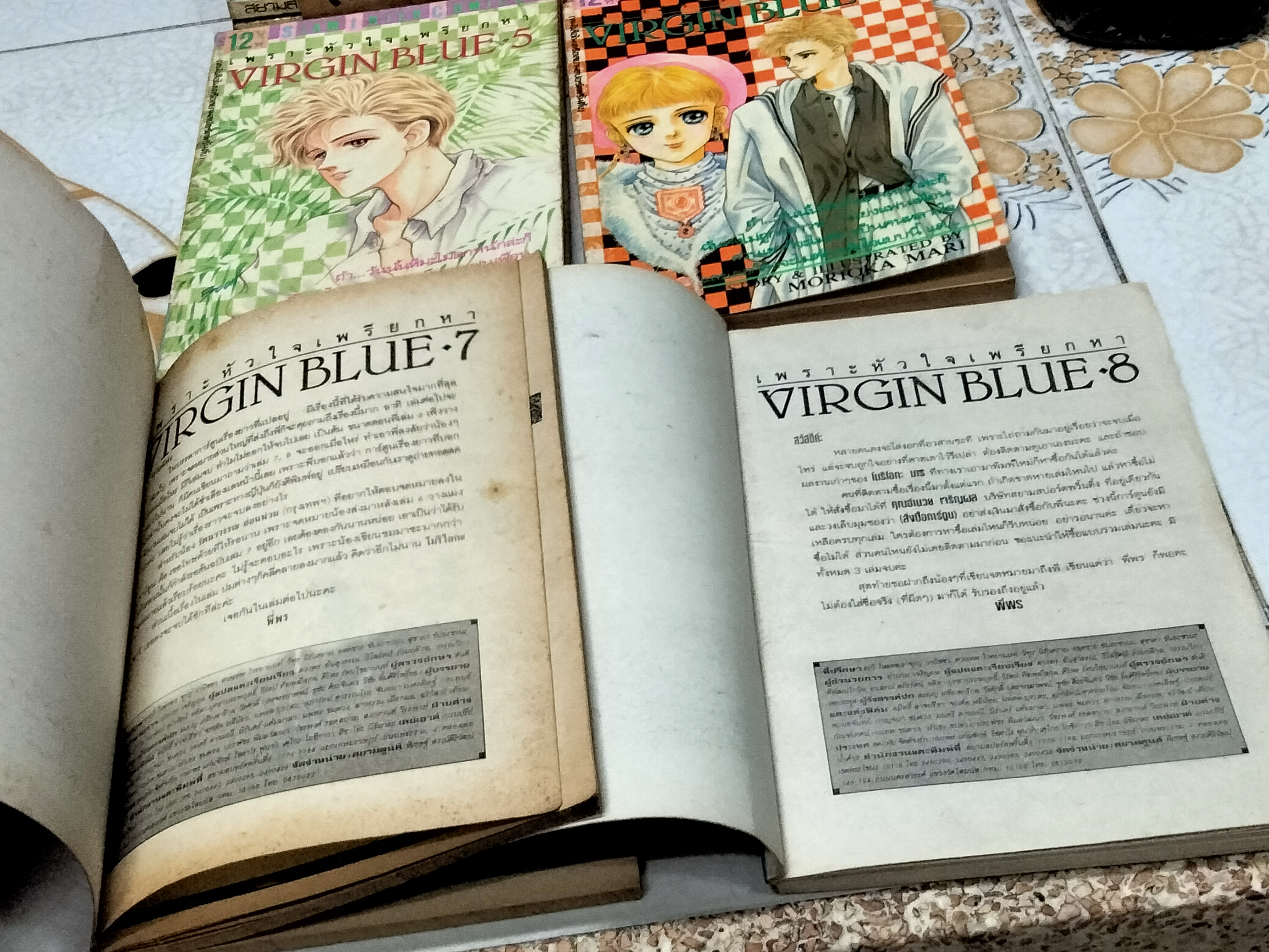 เพราะหัวใจเพรียกหา VIRGIN BLUE (8 เล่มจบ) **สินค้าหมด**