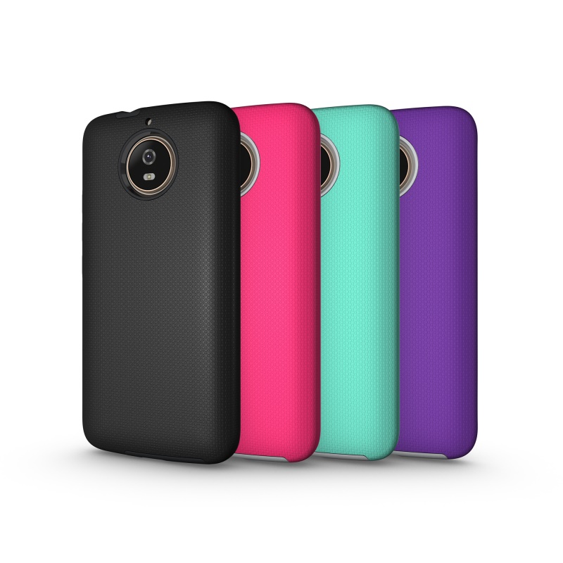 Case Moto G5S plus 5.5 นิ้ว #เคสฝาหลังเกราะป้องกัน Hybrid PC+TPU Armor Mobile Case