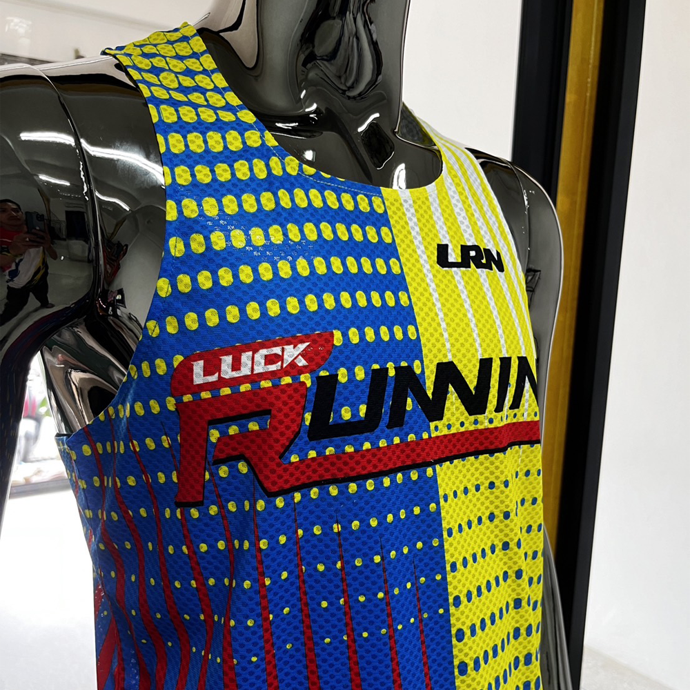 เสื้อวิ่งพิมพ์ลาย LRN เนื้อผ้า Super Air Flow (SF02)