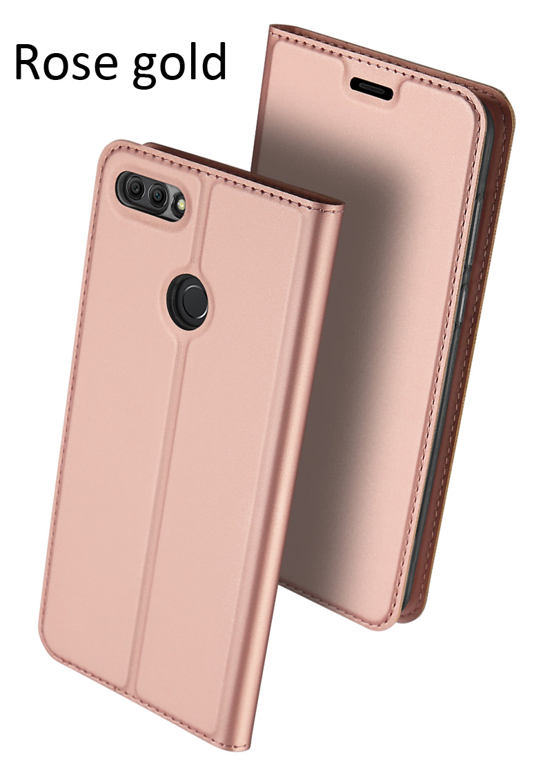 Case Huawei Y9 (2018) #เคสฝาพับ DUX DUCIS Skin Pro Series คุณภาพดี