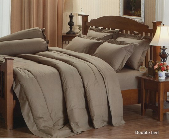 ชุดผ้าปูที่นอนกันไรฝุ่น สีพื้น