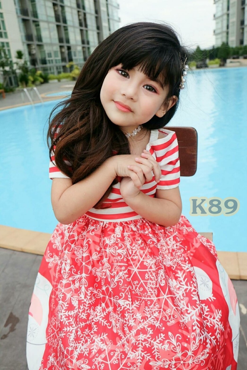 เดรสคริสต์มาส สำหรับเด็กอายุ 4 ถึง 15 ปี