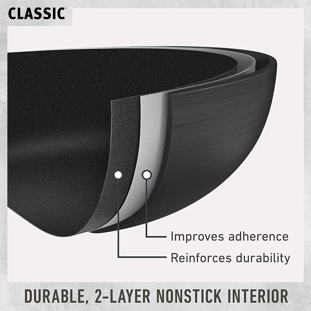 (Pre Order) Calphalon® Classic Hard-Anodized Nonstick Frying Pan Size 8" or 10" ชุดกระทะ เคลือบนอนสติ๊ก