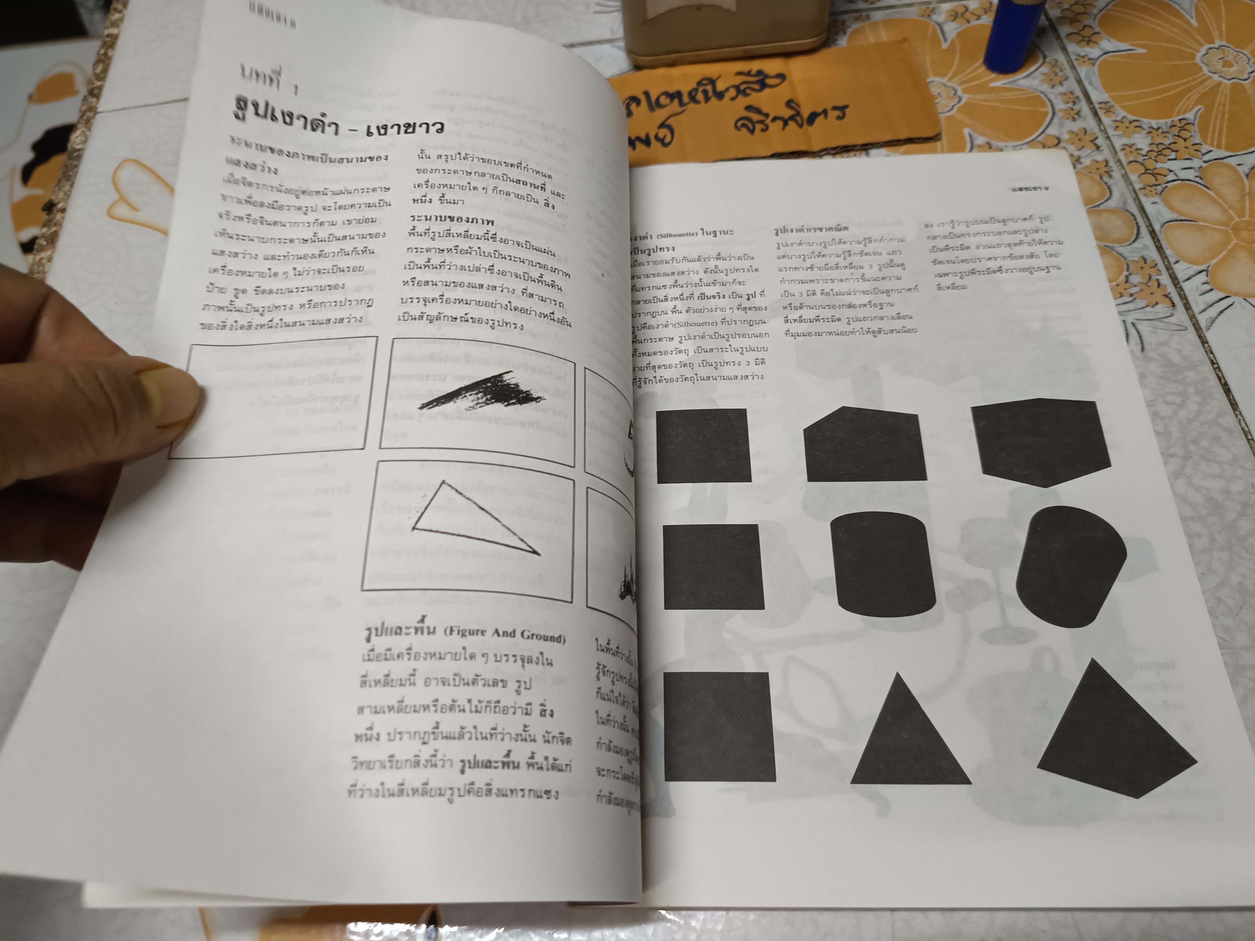 แสงเงา : เนื้อหาและการสร้างสรรค์ แปลจาก Dynamic Light and Shade ของเบอร์น โฮการ์ธ โดย นิวิต หะนนท์ พิมพ์ครั้งแรกพ.ศ 2530