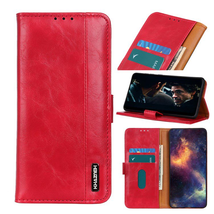 Case Huawei P30 #เคสฝาพับวัสดุหนัง PU ผิวเรียบมีสไตล์ Leather Material Simple Stylish Phone Cover