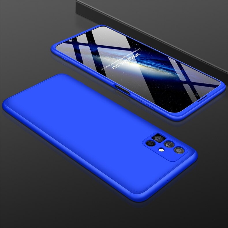 เคส Samsung Galaxy M51 #เคสฝาหลังพลาสติกแข็ง Detachable All-wrapped Matte แยกชิ้นได้