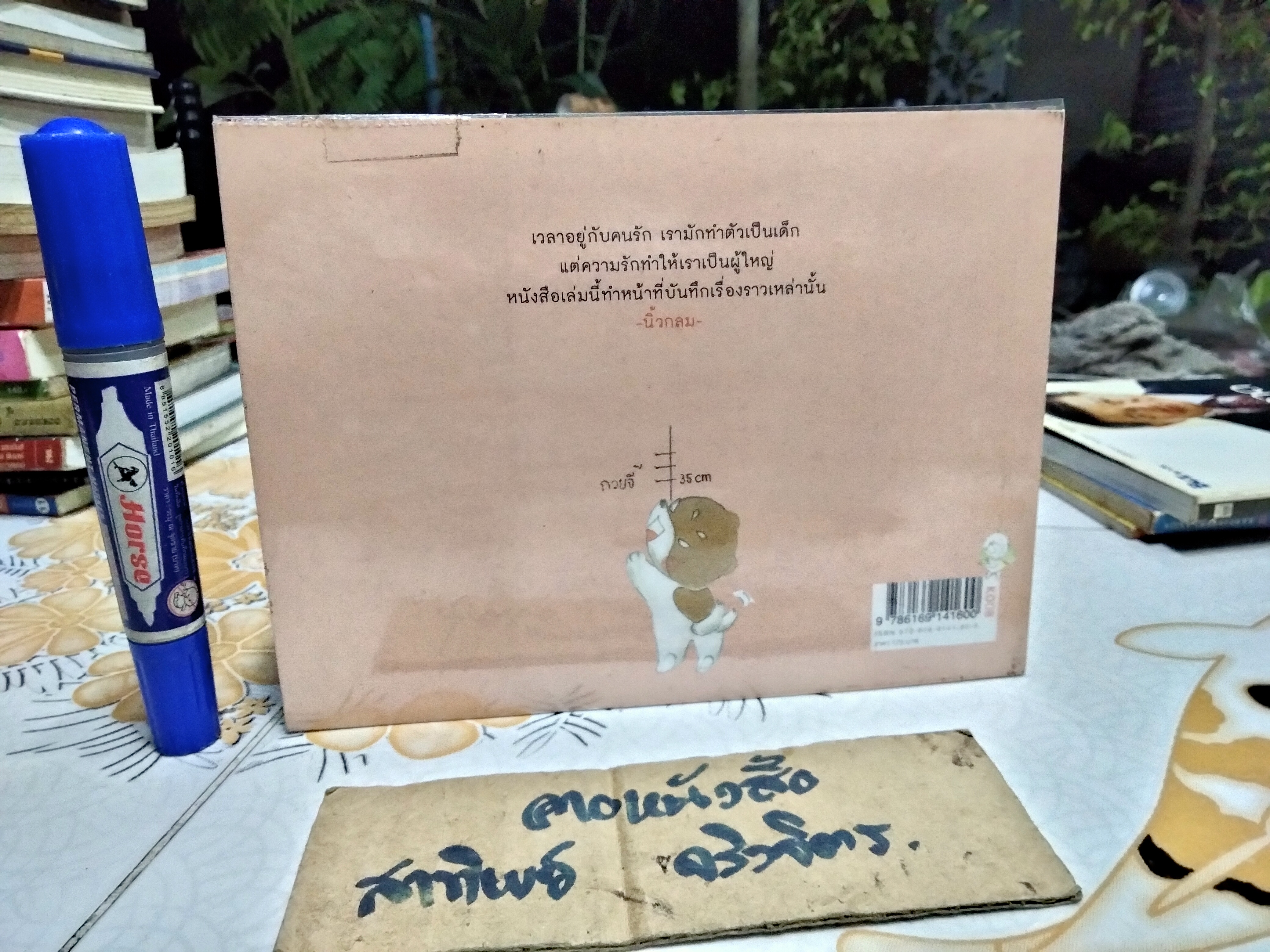 เราจะเติบโตไปด้วยกัน โดย ชิงชิง กฤชเทียมเมฆ พิมพ์ปี พ.ศ 2555 สนพ .KOOB