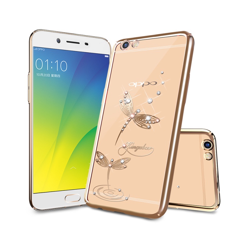 เคส Oppo R9s Plus รูปแบบสีสันสดใสประดับด้วยคริสตัลคุณภาพดี สวยงามทันสมัย