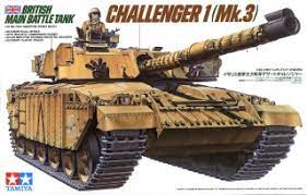 35154 British Challenger 1 Mk.3 Tank 1:35 Military Model Kit